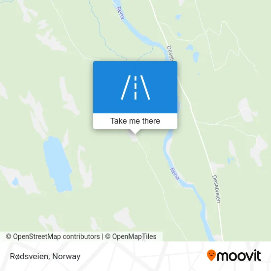 Rødsveien map