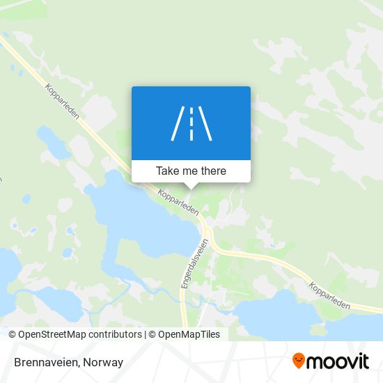 Brennaveien map