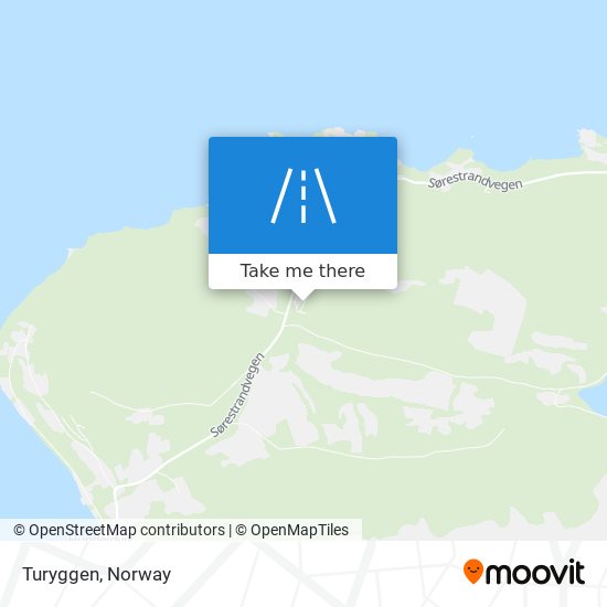 Turyggen map