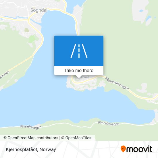 Kjørnesplatået map