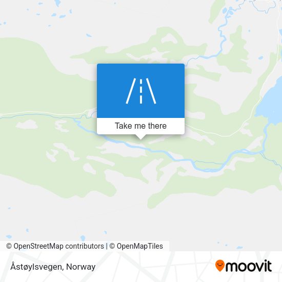 Åstøylsvegen map