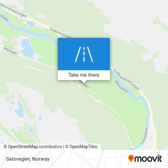 Selsvegen map