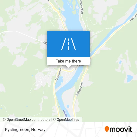 Ryslingmoen map