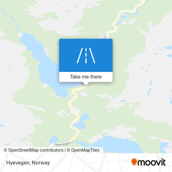 Hyevegen map