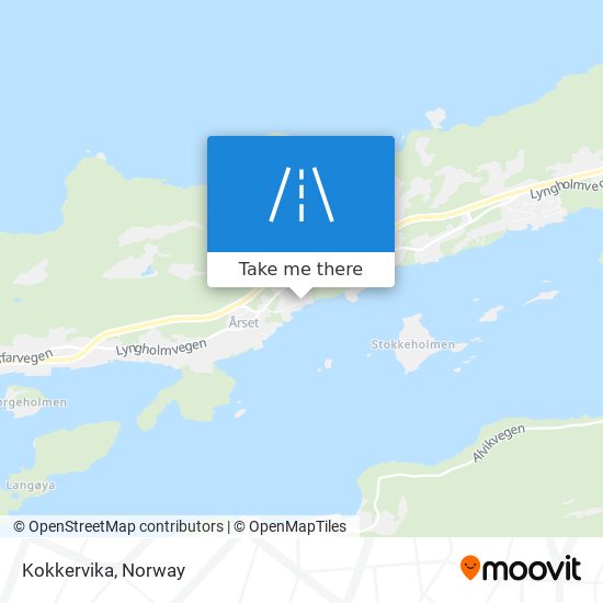 Kokkervika map