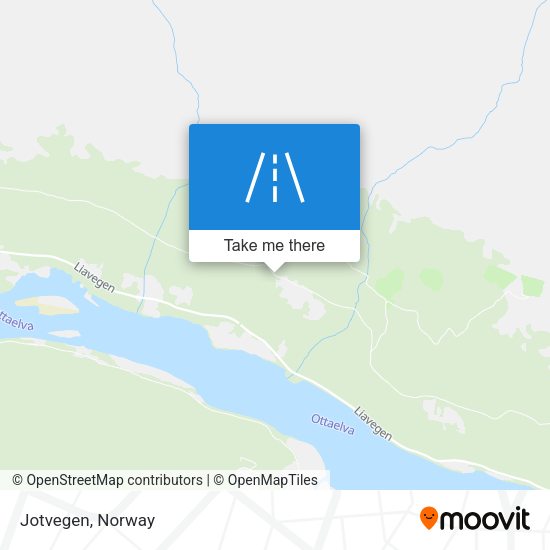 Jotvegen map