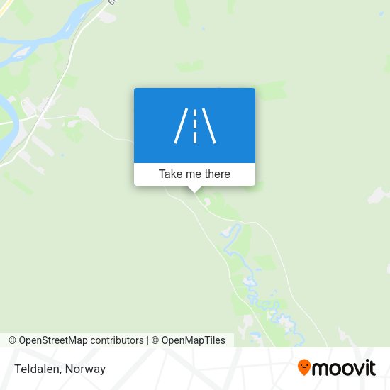 Teldalen map