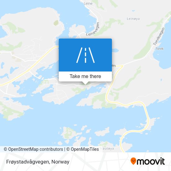 Frøystadvågvegen map