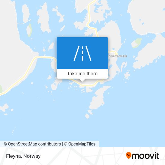 Fløyna map