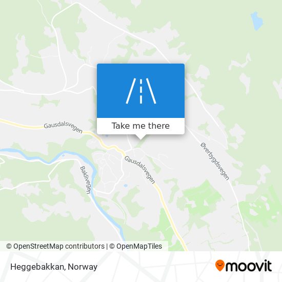 Heggebakkan map