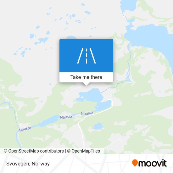 Svovegen map