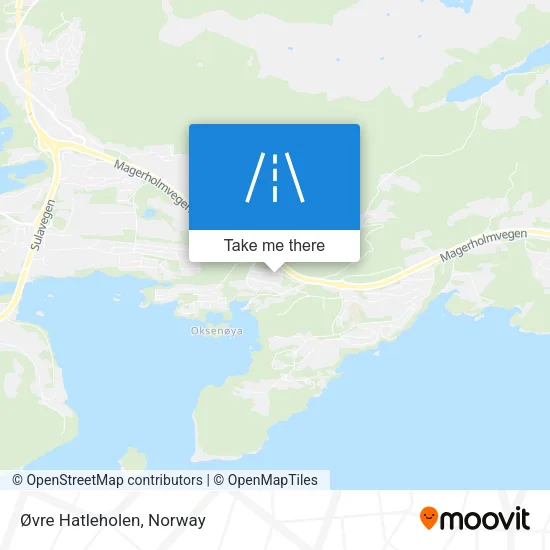 Øvre Hatleholen map