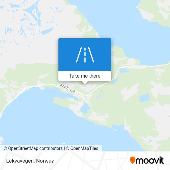 Lekvavegen map