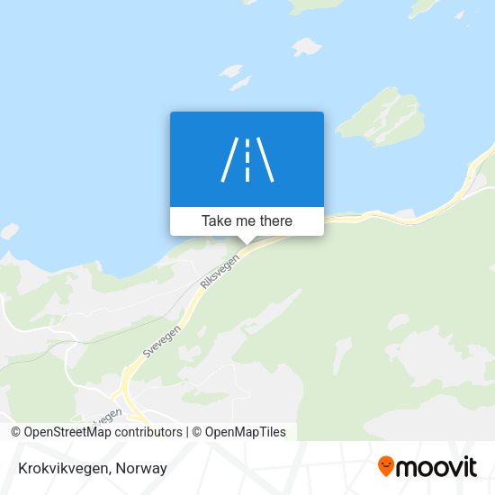 Krokvikvegen map