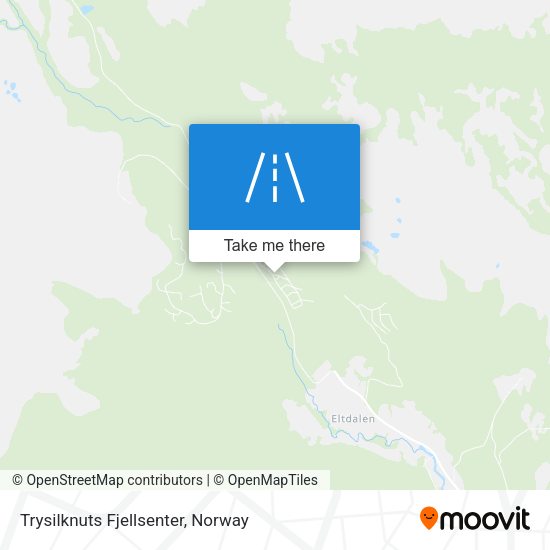 Trysilknuts Fjellsenter map