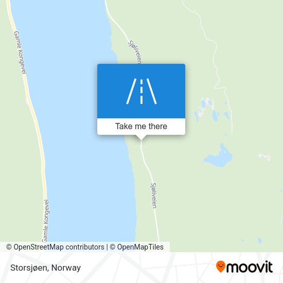 Storsjøen map