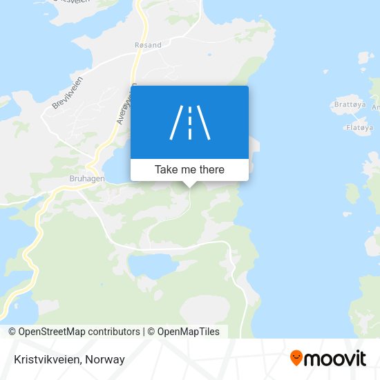 Kristvikveien map