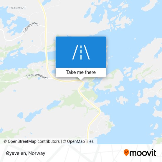 Øyaveien map