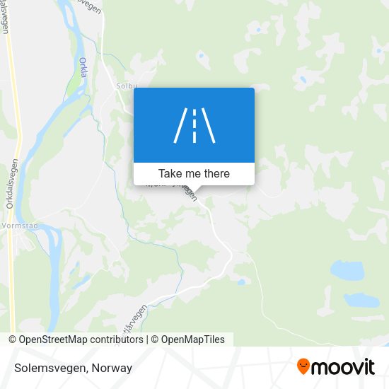 Solemsvegen map