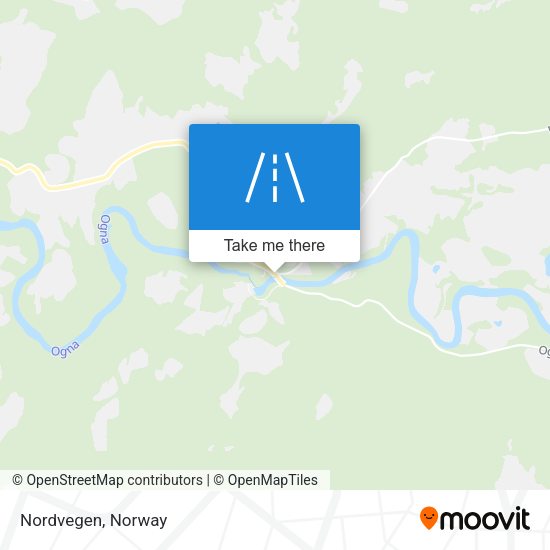 Nordvegen map