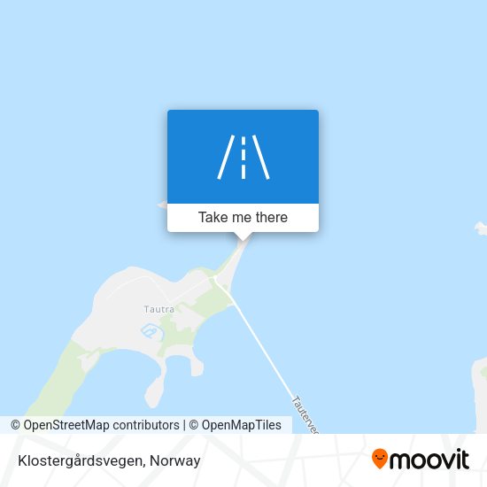 Klostergårdsvegen map