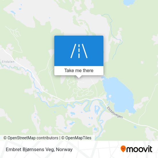 Embret Bjørnsens Veg map