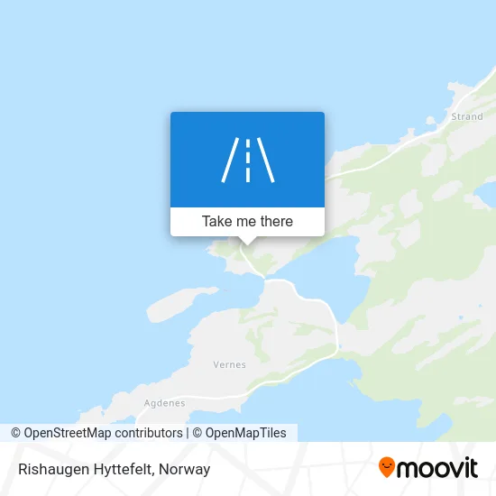 Rishaugen Hyttefelt map