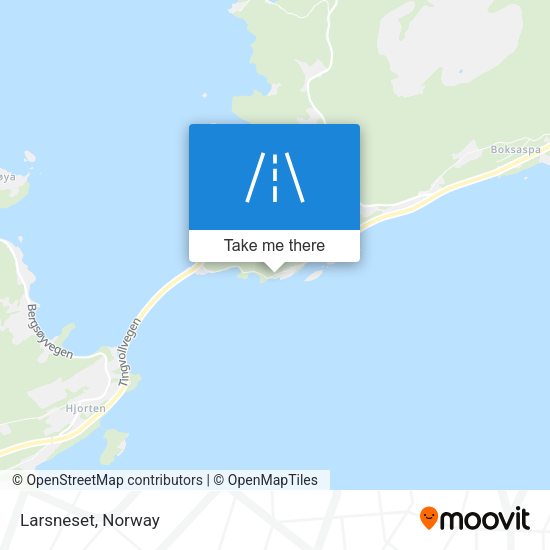 Larsneset map