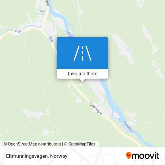 Eltmunningsvegen map