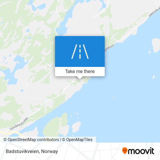 Badstuvikveien map