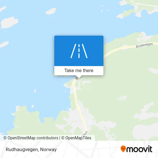 Rudhaugvegen map