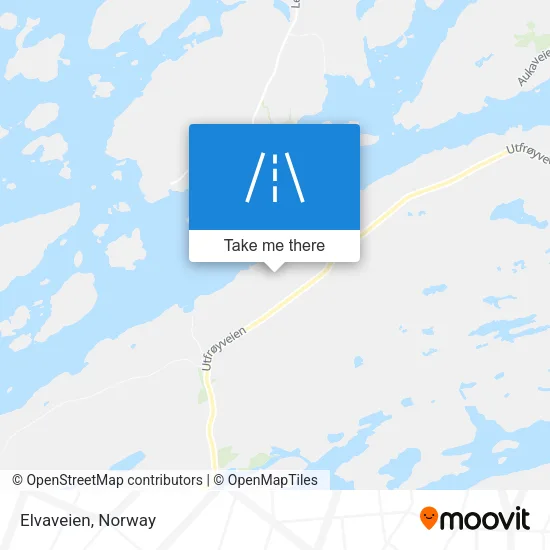 Elvaveien map