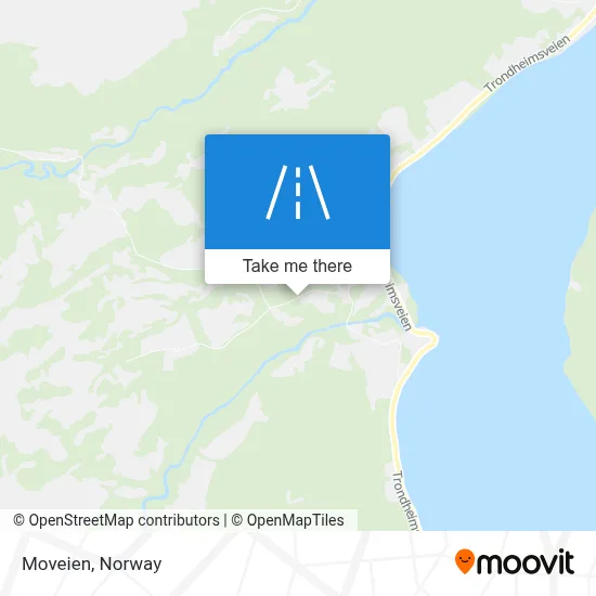 Moveien map