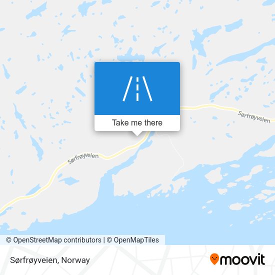Sørfrøyveien map