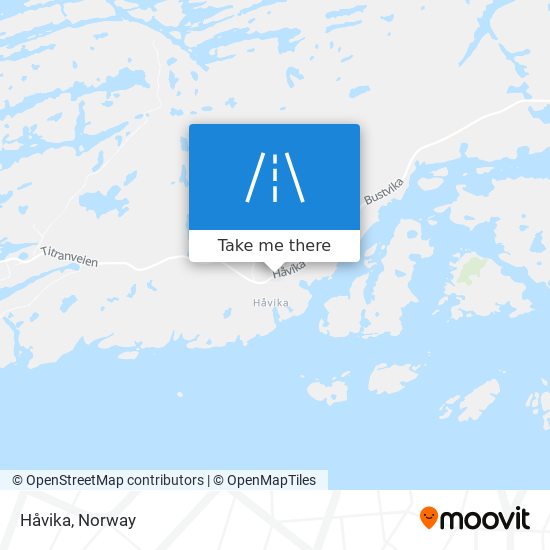 Håvika map