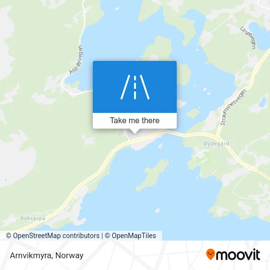 Arnvikmyra map