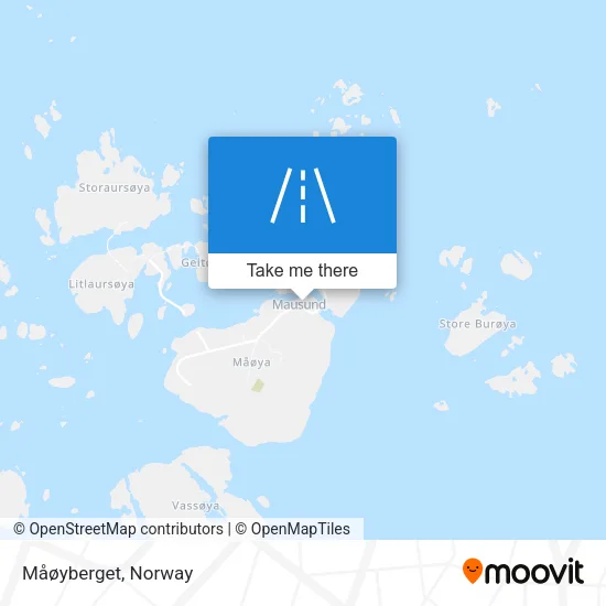 Måøyberget map