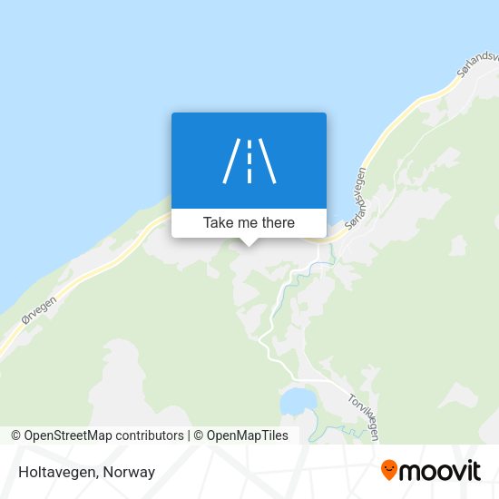 Holtavegen map