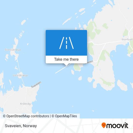 Svaveien map