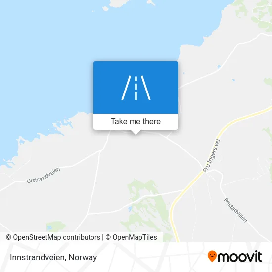 Innstrandveien map