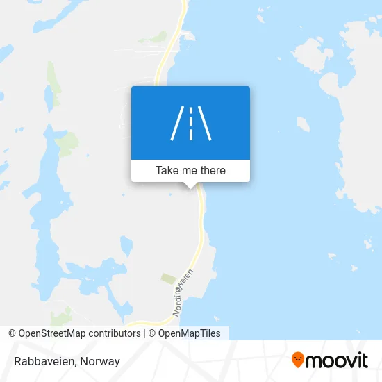 Rabbaveien map