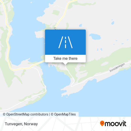 Tunvegen map