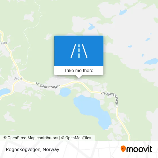 Rognskogvegen map