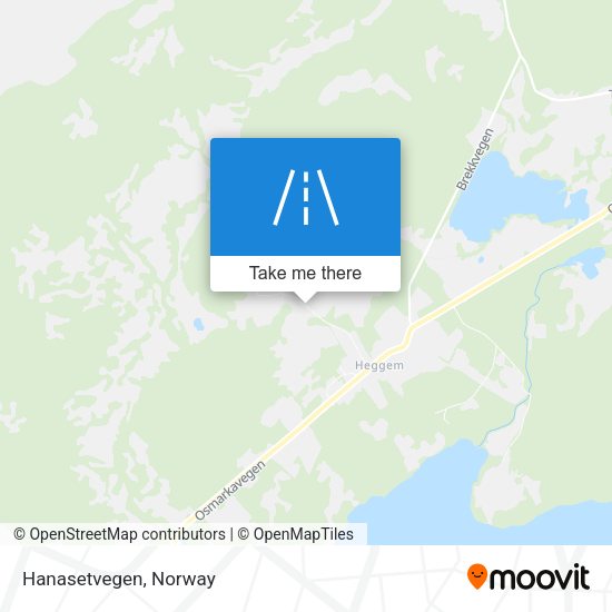 Hanasetvegen map