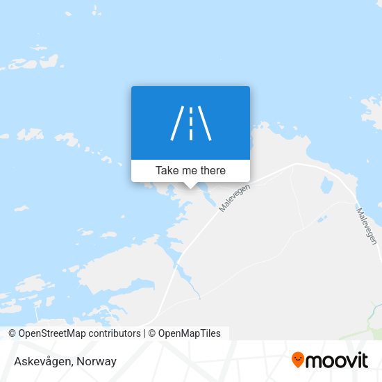 Askevågen map