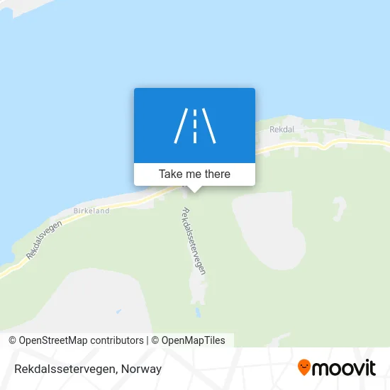 Rekdalssetervegen map