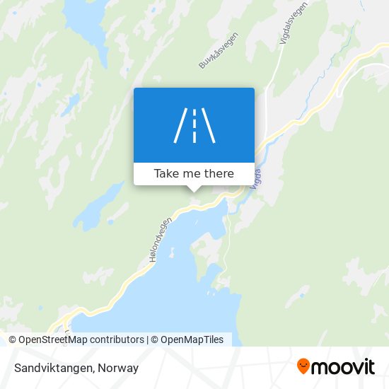 Sandviktangen map