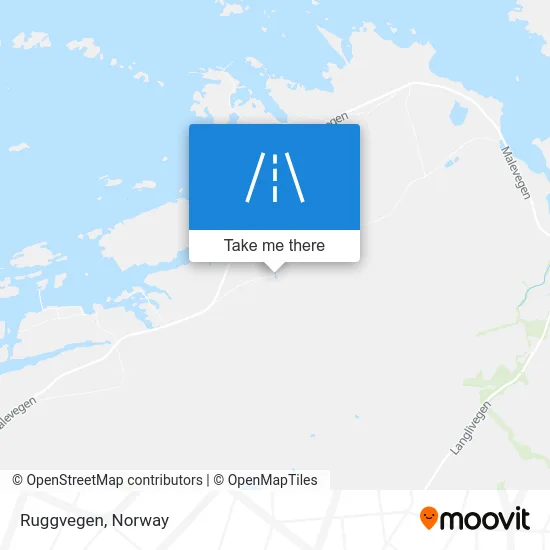 Ruggvegen map