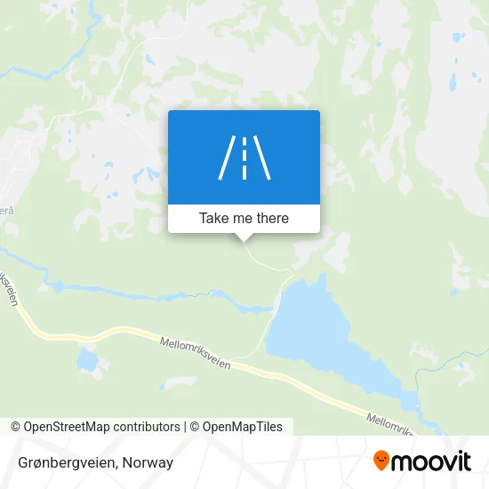 Grønbergveien map