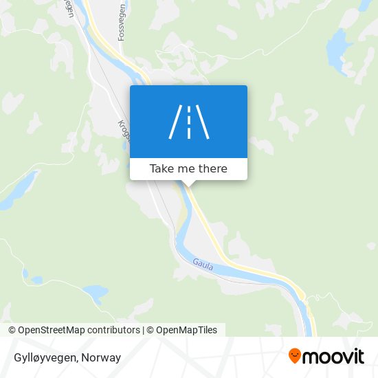 Gylløyvegen map